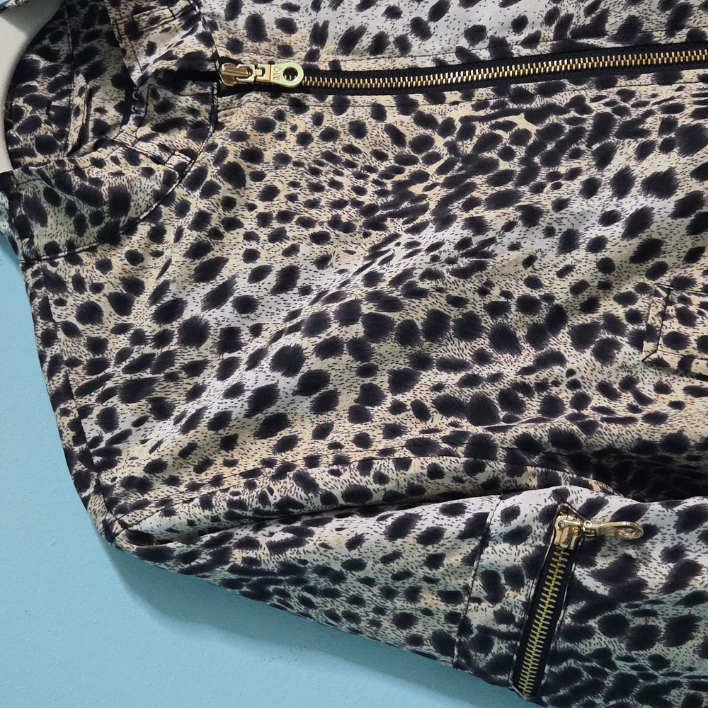 Members Only Leopard Print Jacket - Picture 4 of 8